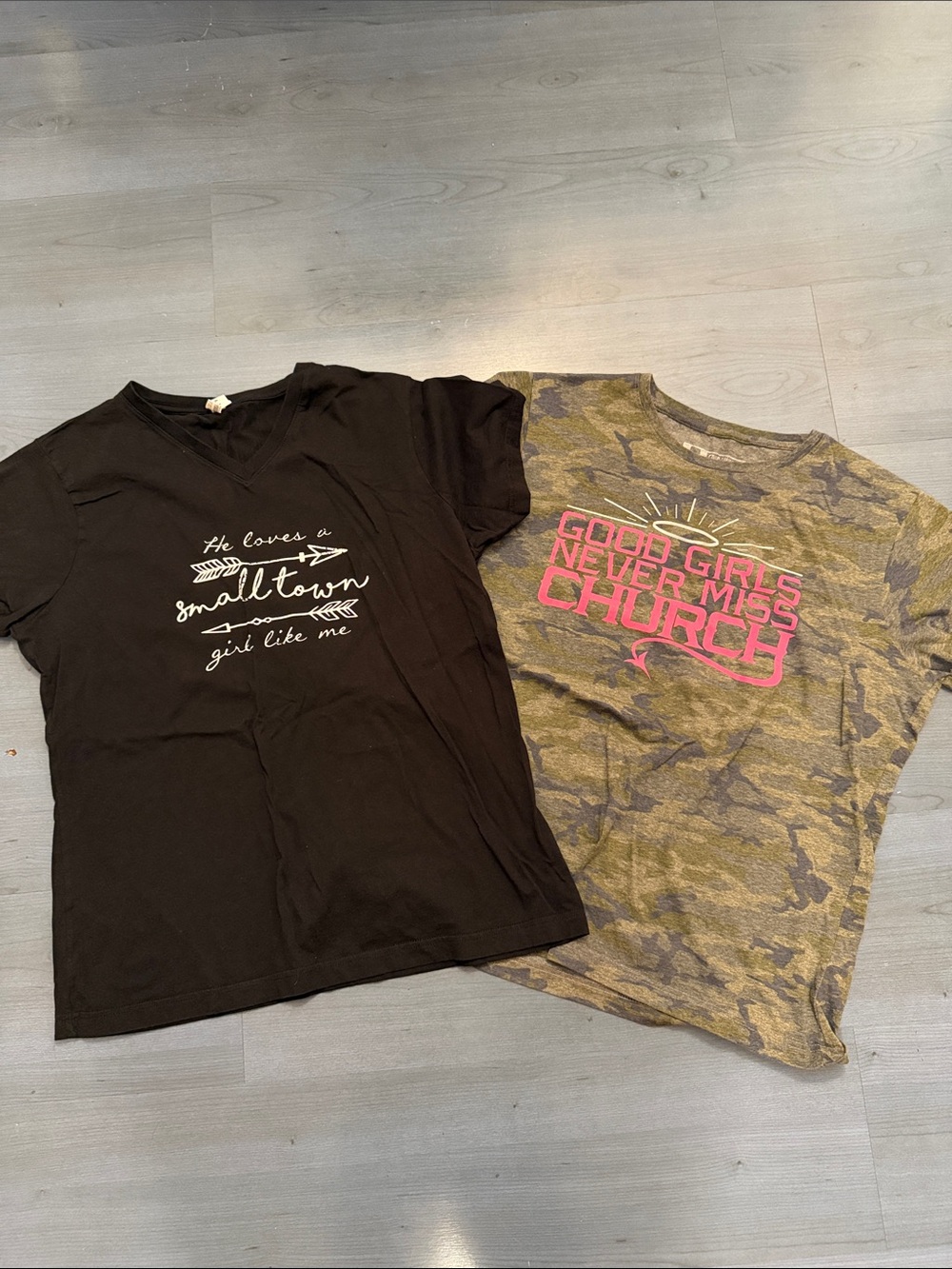 Women’s Country Band Tees - Eric Church and Dustin Lynch